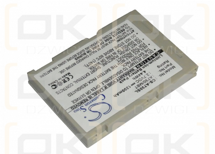 Bateria zamienna do Asus Mypal A730w / A730/MBT 1200 mAh Li-ion 3.7 V (Cameron Sino)