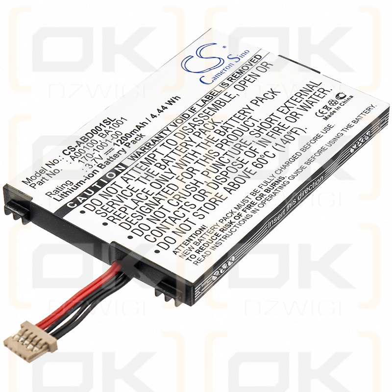 Amazon Kindle D00111 / A00100 1200mAh Li-ion 3.7V (Cameron Sino)