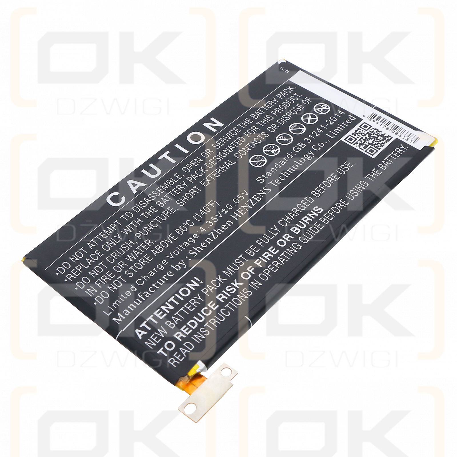 Batería Amazon C9R6QM / S12-T1-S de polímero de litio de 4550 mAh y 3,8 V (Cameron Sino)