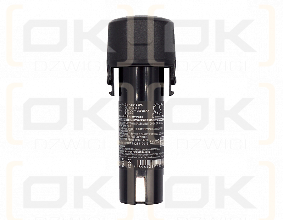 AEG SL 3.6 / 4935413165 2500mAh Li-ion 3.6V (Cameron Sino)