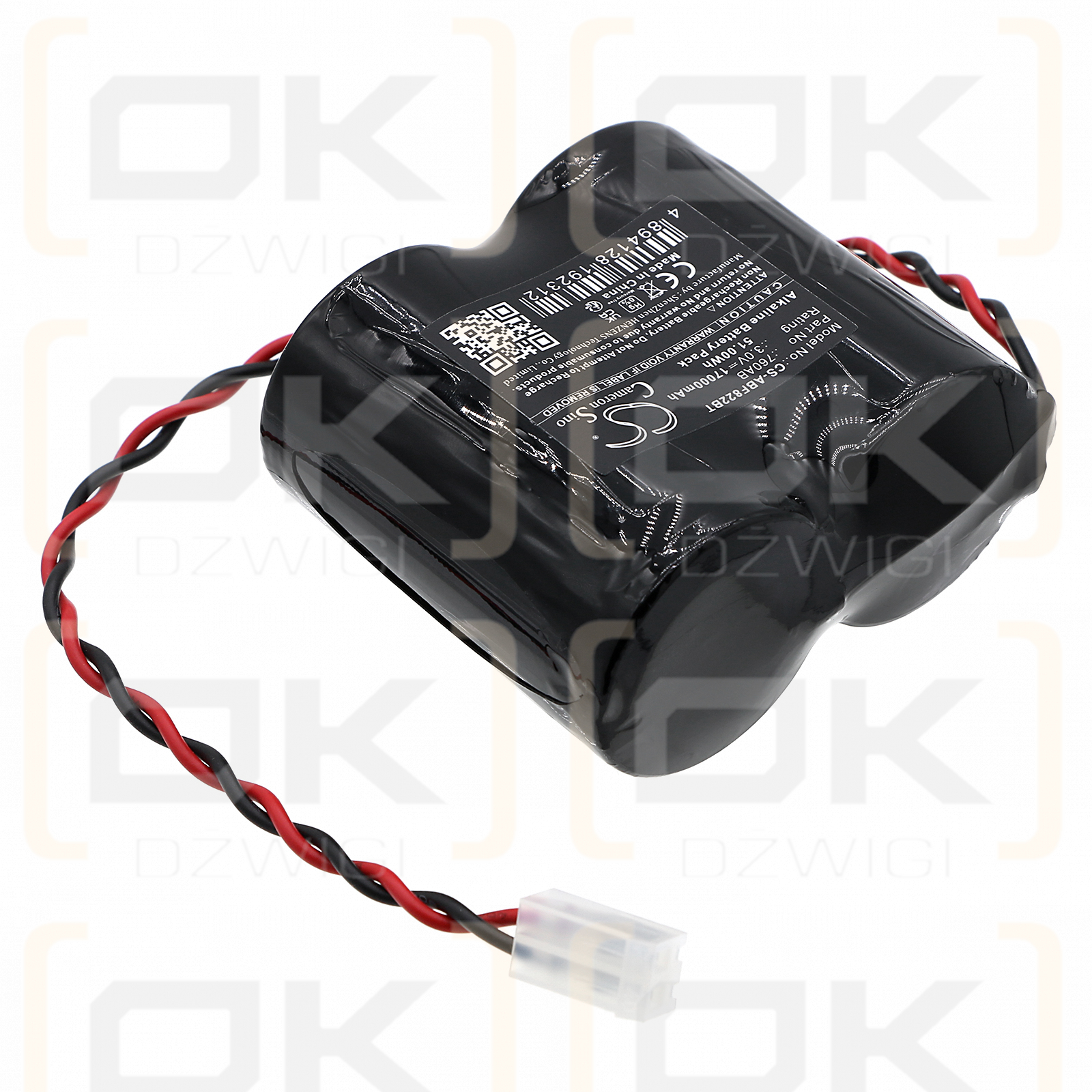 ABUS/760AB 17000mAh Alcalino 3.0V (Cameron Sino)