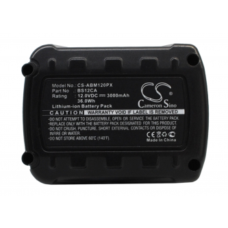 AEG MC-BS12CA / BS12CA 3000 mAh Li-Ion 12,0 V (Cameron Sino)