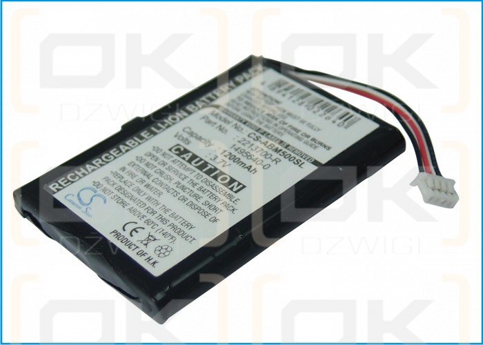 Replacement battery for Adaptec ABM 500 / 2213700-R 1200 mAh Li-ion 3.7 V (Cameron Sino)