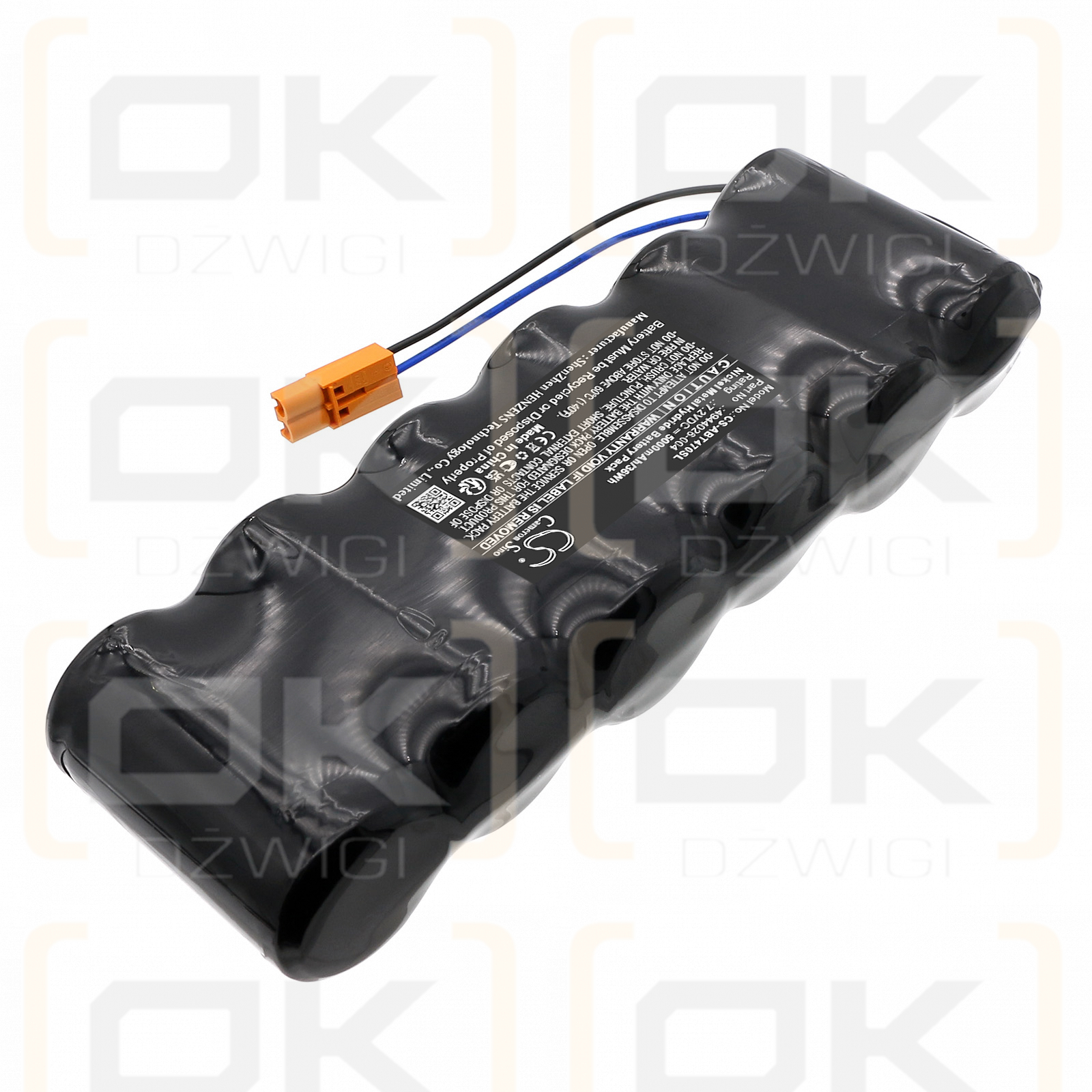Batería de repuesto para ABB 418446884 / 4944026-004 5000 mAh Ni-MH 7.2 V (Cameron Sino)