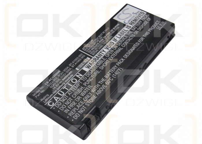 Acer Aspire 1514LMi / SQU-302 4400 mAh Li-ion 14,8 V (Cameron Sino)