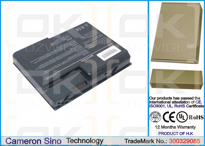 Acer Aspire 2003LC / BATCL32 4400 mAh Li-Ion 14,8 V (Cameron Sino)