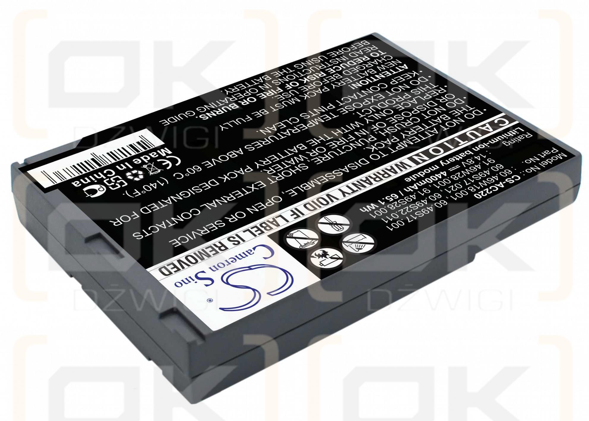 Acer TravelMate 283XVi / BTP-58A1 4400 mAh Li-Ion 14,8 V (Cameron Sino)