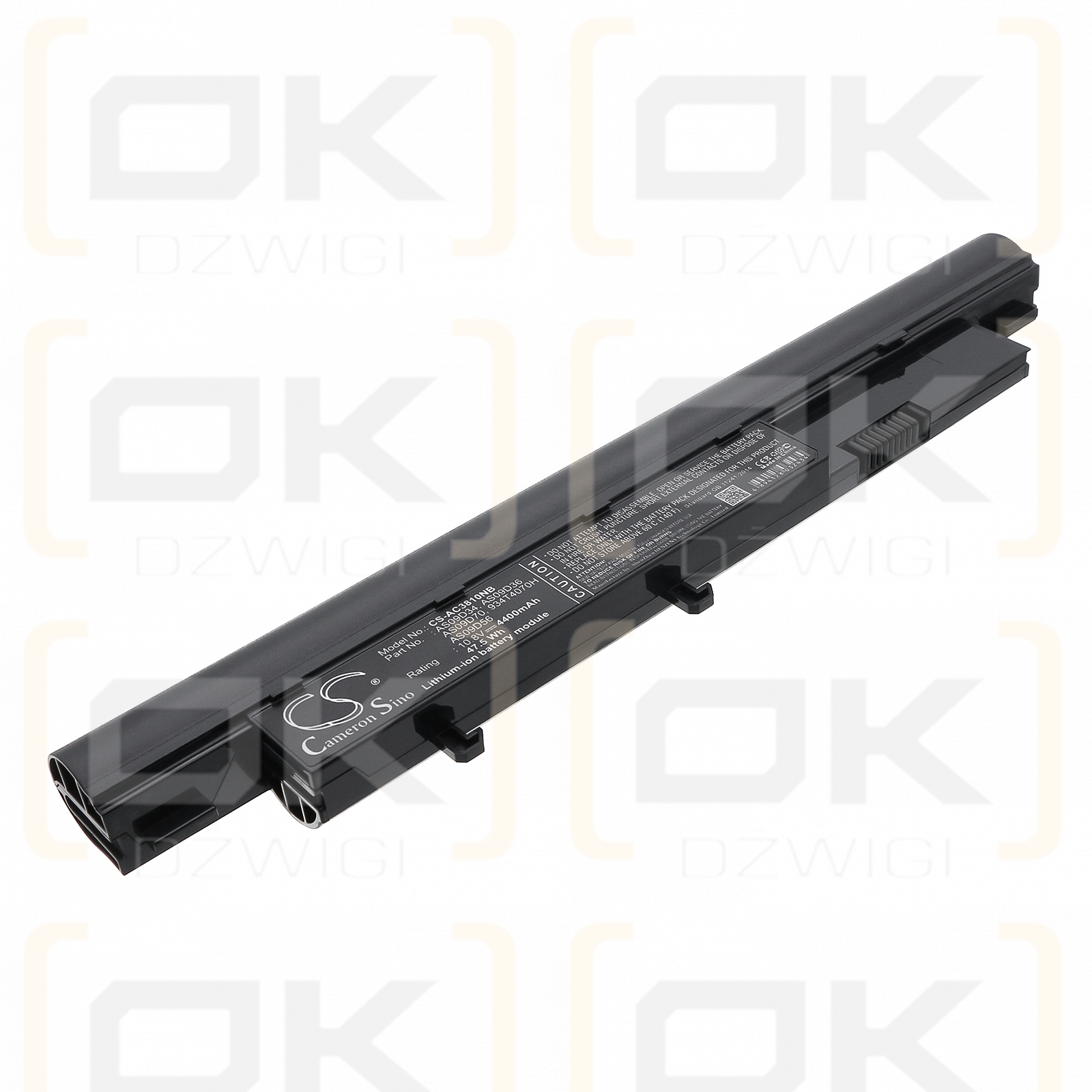 Acer TravelMate 8571G-734G32Mn / AS09D34 4400 мАч литий-ионный 10,8 В (Cameron Sino)