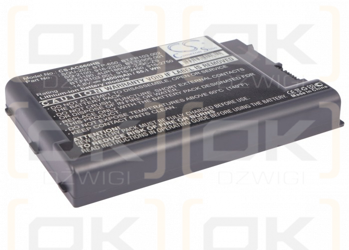 Acer TravelMate 8004LM / SQU-202 4400 mAh Li-Ion 14,8 V (Cameron Sino)