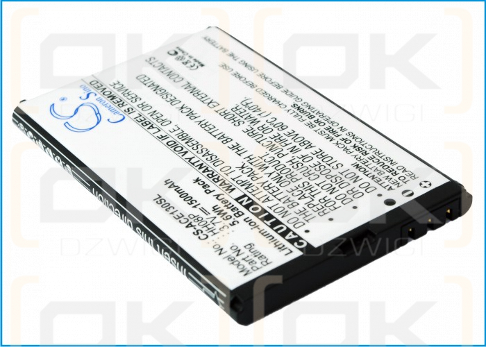 Acer E130 / HH08P 1500mAh Li-ion 3.7V (Cameron Sino)