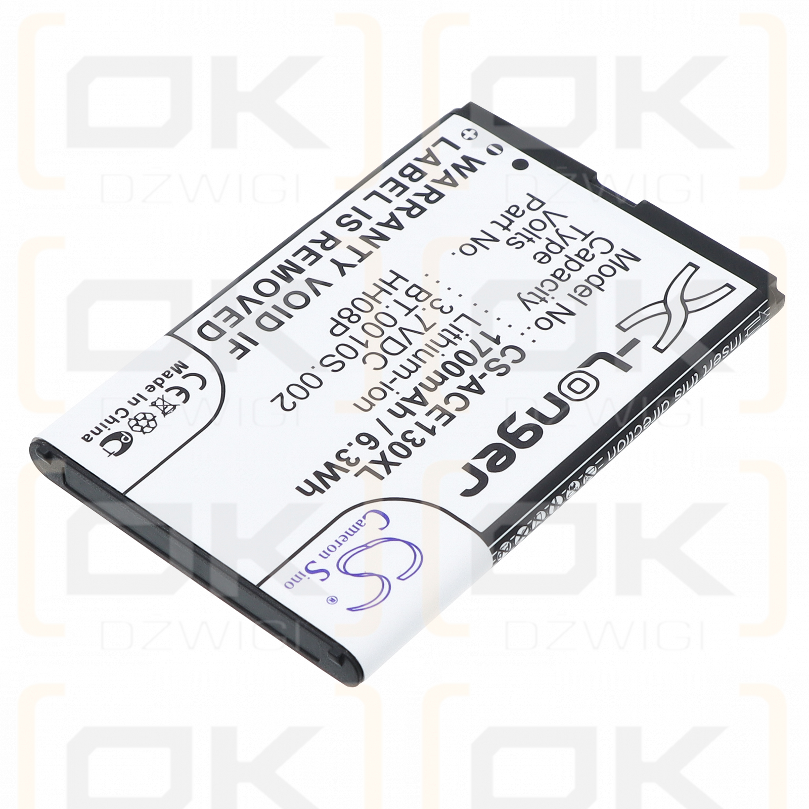 Acer E130 / HH08P 1700 mAh Li-Ion 3,7 V (Cameron Sino)