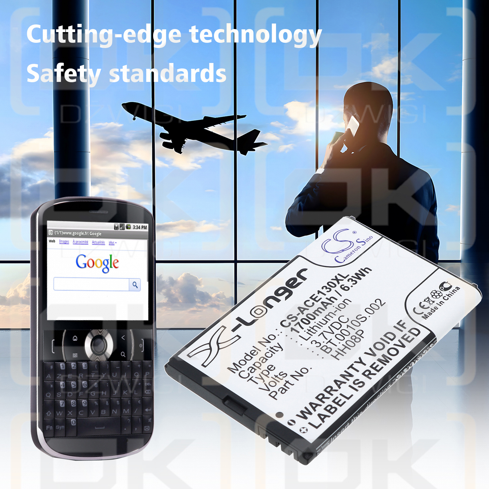 Acer E130 / HH08P 1700 mAh Li-Ion 3,7 V (Cameron Sino)