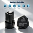 Ersatzakku für ACDelco G12 / AB1225LA 2500 mAh Li-Ion 12 V (Cameron Sino)