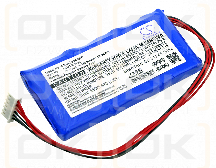 Aricon SE-3B / XLD1306-03 1800 mAh Li-Polymer 11,1 V (Cameron Sino)