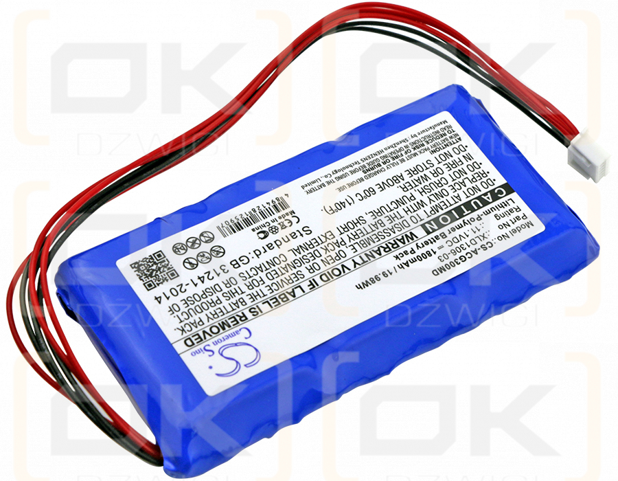 Aricon SE-3B / XLD1306-03 1800 mAh Li-Polymer 11,1 V (Cameron Sino)