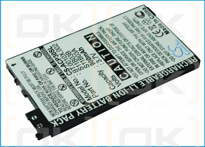 Acer neoTouch P300 / S11B03B 900mAh Li-ion 3.7V (Cameron Sino)