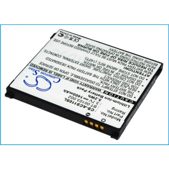 Acer S110 / BT.00103.002 1400mAh Li-ion 3.7V (Cameron Sino)