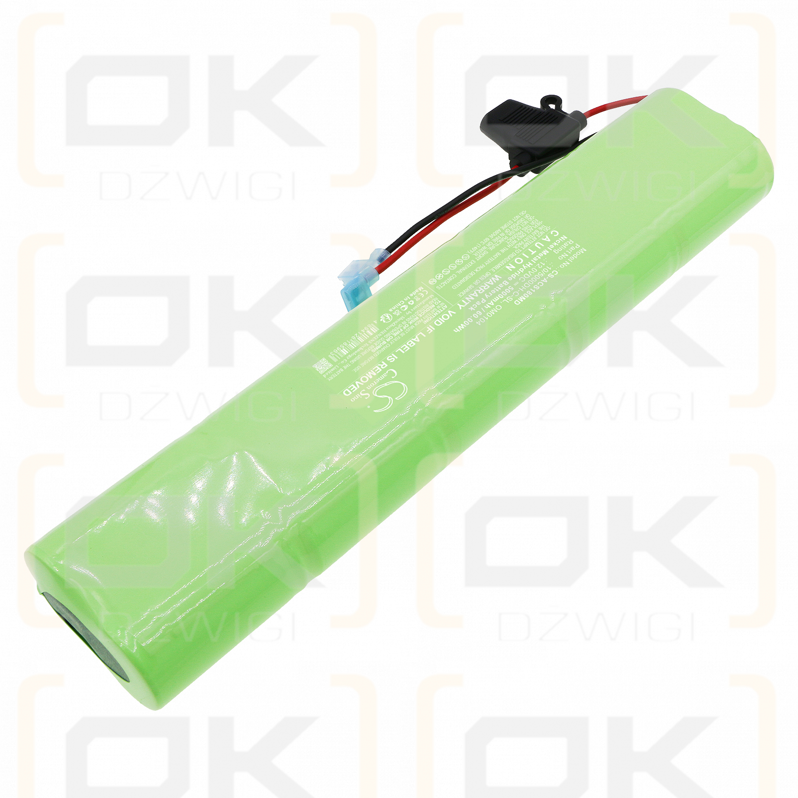 Acorn 80 / 10/5000DH-C-SL 5000mAh Ni-MH 12.0V (Cameron Sino)