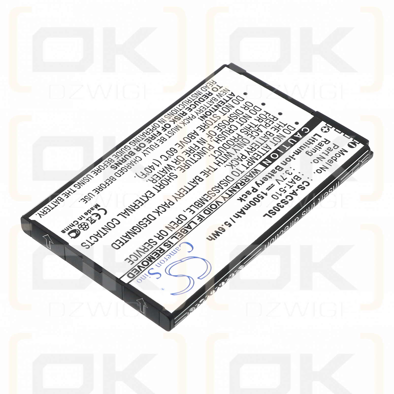 Acer S300 / BAT-510 1500 mAh Li-ion 3.7 V (Cameron Sino)