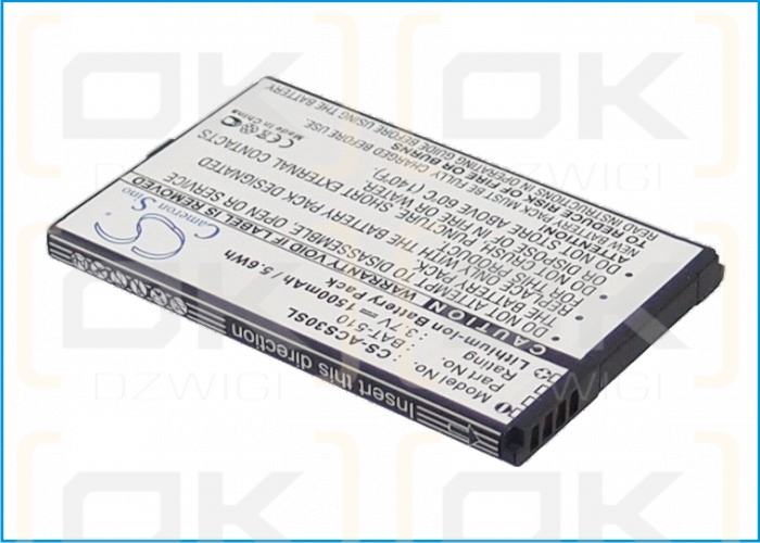 Acer S300 / BAT-510 1500mAh Li-ion 3.7V (Cameron Sino)