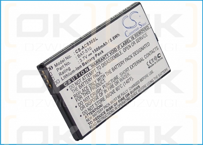 Acer S300 / BAT-510 1500mAh Li-ion 3.7V (Cameron Sino)