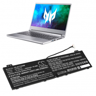 Acer Predator Triton 300 Se Pt314-51s-72wr / AP20A7N 3850mAh Li-Polymer 15.48V (Cameron Sino)