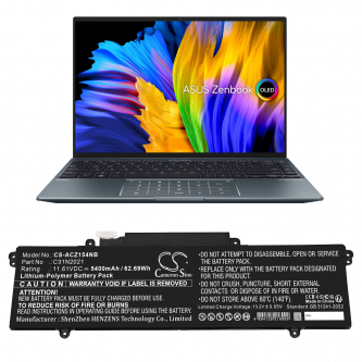 Asus Zenbook 14x OLED UX5401EA-KN711TS / 0B200-04030000 5400mAh Li-Polymer 11.61V (Cameron Sino)