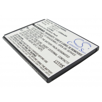 Acer Z160 / BAT-611 1250mAh Li-ion 3.7V (Cameron Sino)