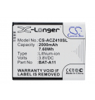 Acer T01 / BAT-A11 2000mAh Li-ion 3.8V (Cameron Sino)