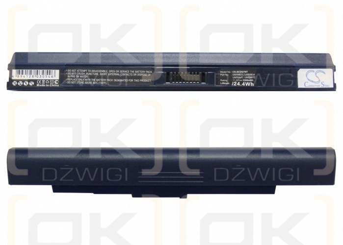 Сменный аккумулятор для Acer Aspire One AOD531H-1766 / UM09A41 2200 мАч Li-ion 11,1 В (Cameron Sino)