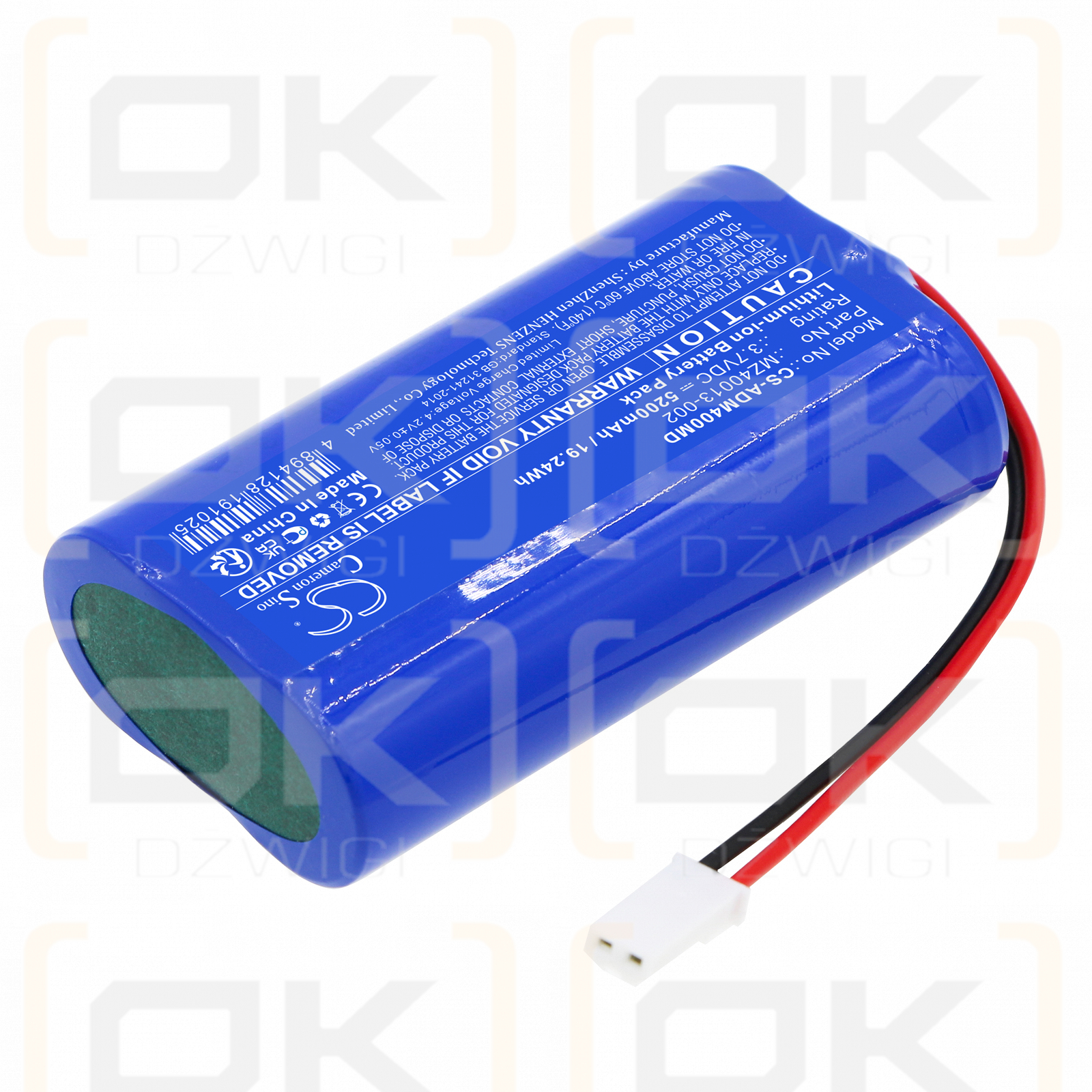 Báscula de silla ADE / MZ40013-002 5200mAh Li-ion 3.7V (Cameron Sino)