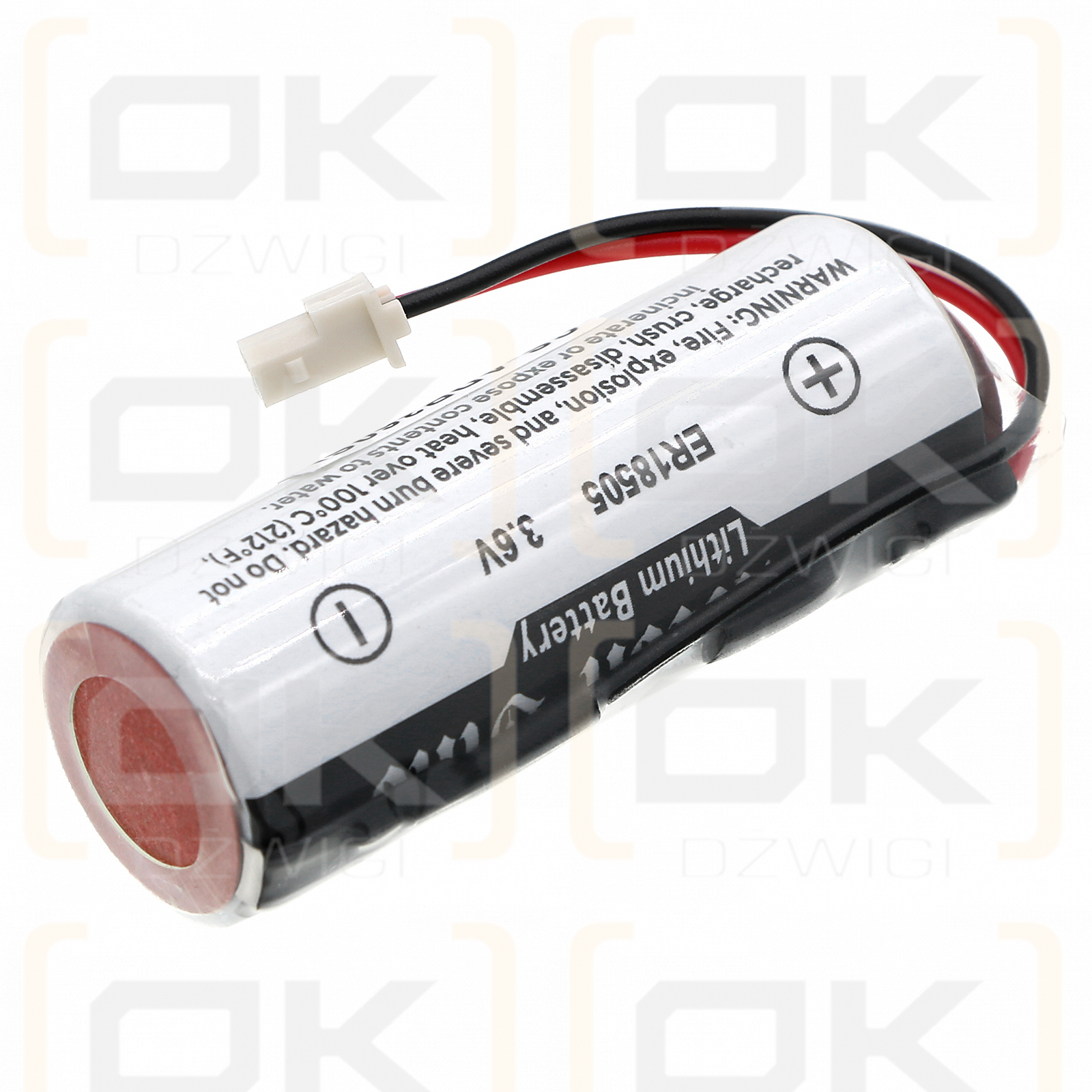 ADT Power Master 360 Alarma de sirena inalámbrica / ER18505M 4000mAh Li-SOCl2 3.6V (Cameron Sino)