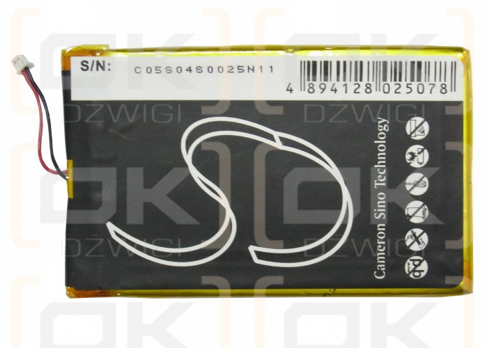 Ectaco Mehrsprachiges tragbares Lesegerät 3000 mAh Li-Polymer 3,7 V (Cameron Sino)