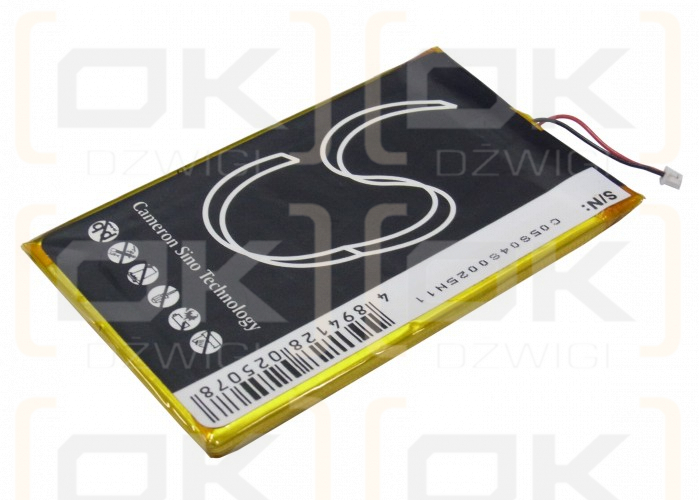 Ectaco Mehrsprachiges tragbares Lesegerät 3000 mAh Li-Polymer 3,7 V (Cameron Sino)