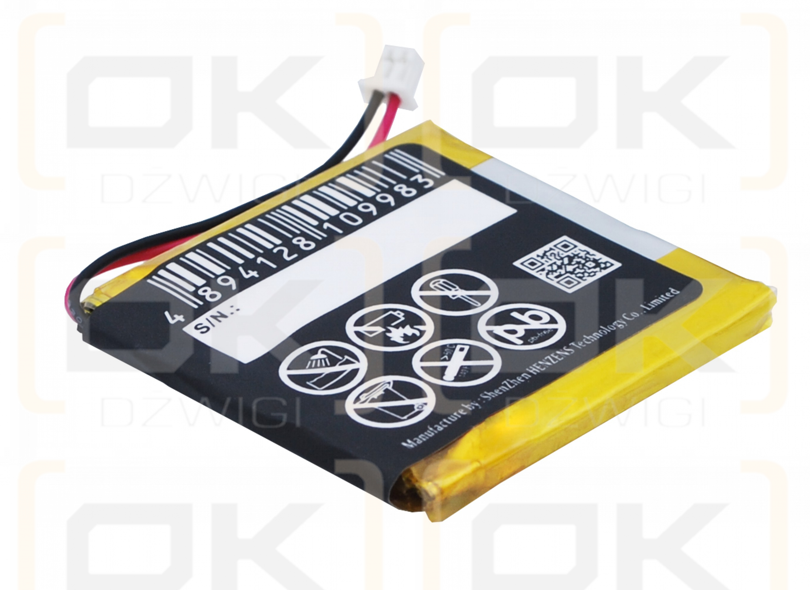 ACME FC3010 / FC3010 600mAh Li-Polymer 3.7V (Cameron Sino)