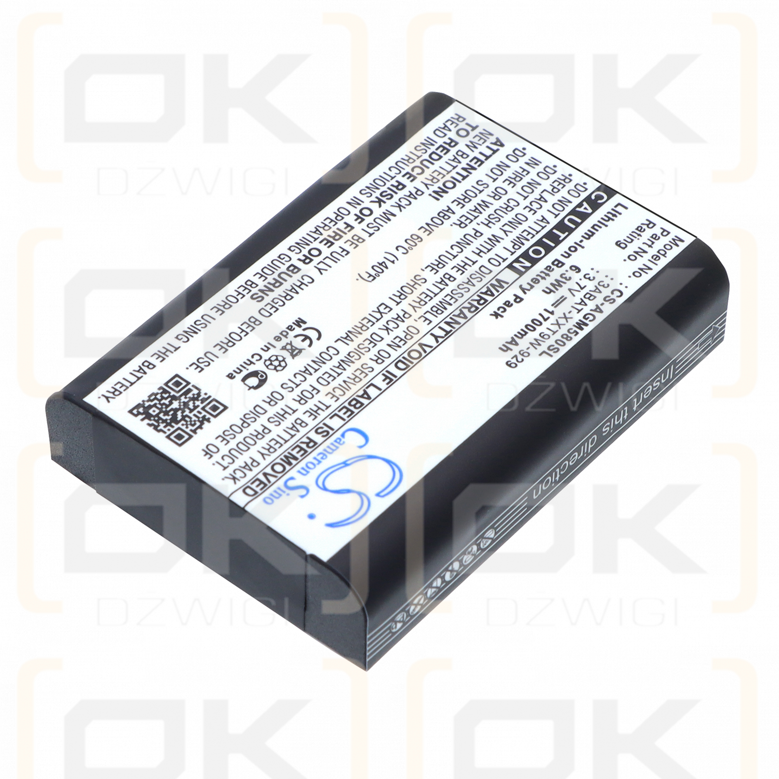 Astro MixAmp 5.8 / 3ABAT-XXT9W-929 1700 мАч Li-ion 3.7 В (Cameron Sino)