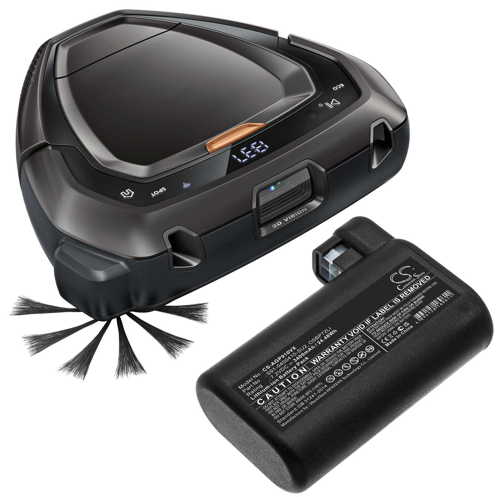 Electrolux RoboVac 3D PURE I9.2ビジョン ゴールド Odkurzacz automatyczny Pure i9.2 PI92-6DGM | Electrolux