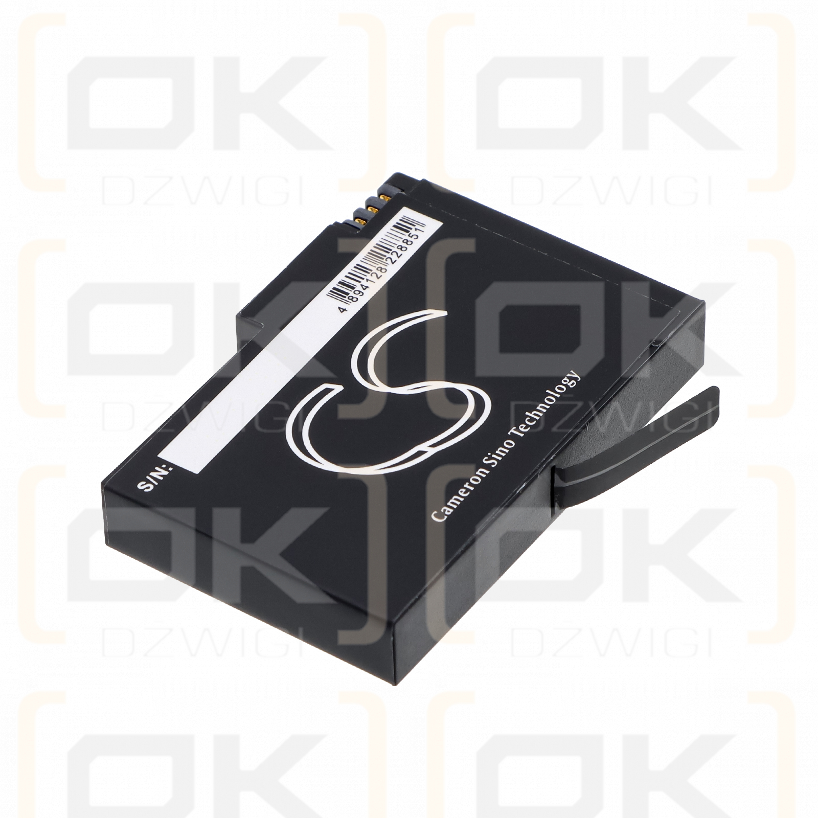 Bateria zamienna do AKASO  Weatherproof 360 Action Camera / AKB01-1350 1350 mAh Li-ion 3.85 V (Cameron Sino)