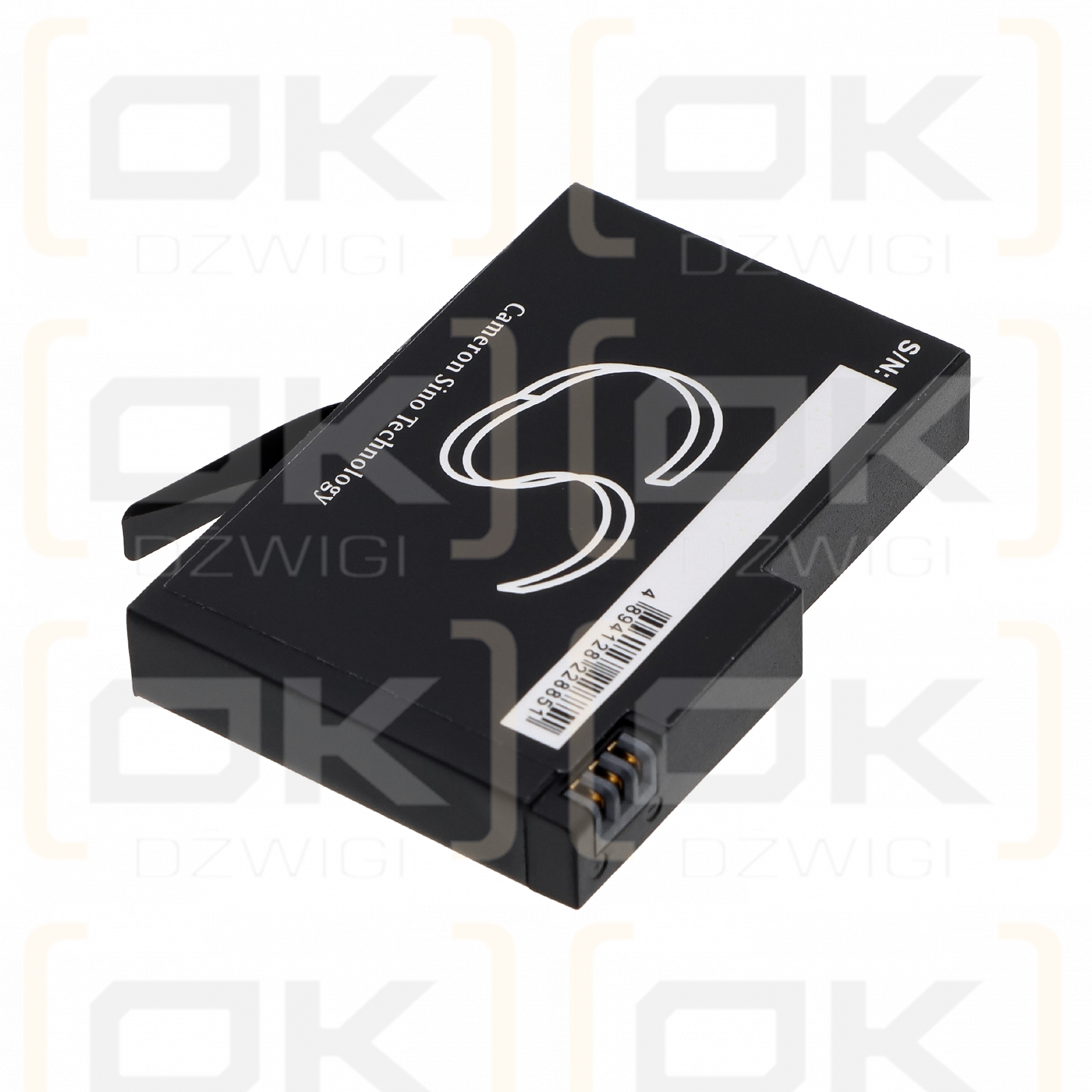 Bateria zamienna do AKASO  Weatherproof 360 Action Camera / AKB01-1350 1350 mAh Li-ion 3.85 V (Cameron Sino)