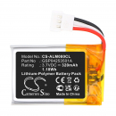 Alcatel-Lucent Wide Band 4.1 Bluetooth / GSP04253501A 320 mAh, polímero de litio, 3,7 V (Cameron Sino)