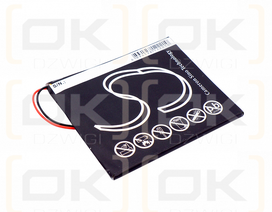 Alcatel OT-T10 / CA1520001C2 3000 мАч литий-полимерный 3,8 В (Cameron Sino)