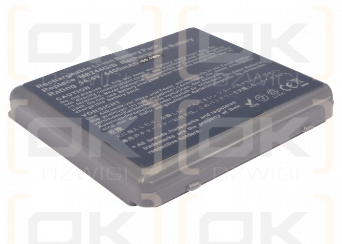 Apple G4 15 Titanium Series / 616-0132 4400 mAh Li-Ion 14,4 V (Cameron Sino)