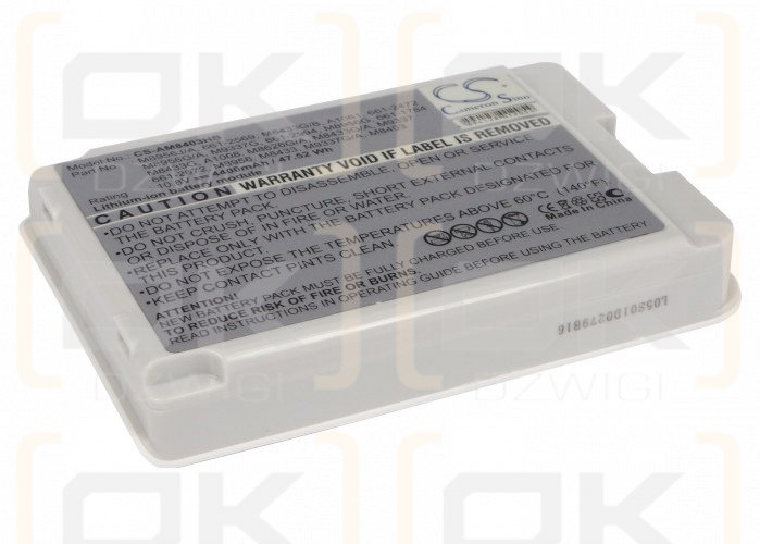 Apple iBook G3 12 M8520J/ A" / 661-2472 4400 mAh Li-Ion 10,8 V (Cameron Sino)