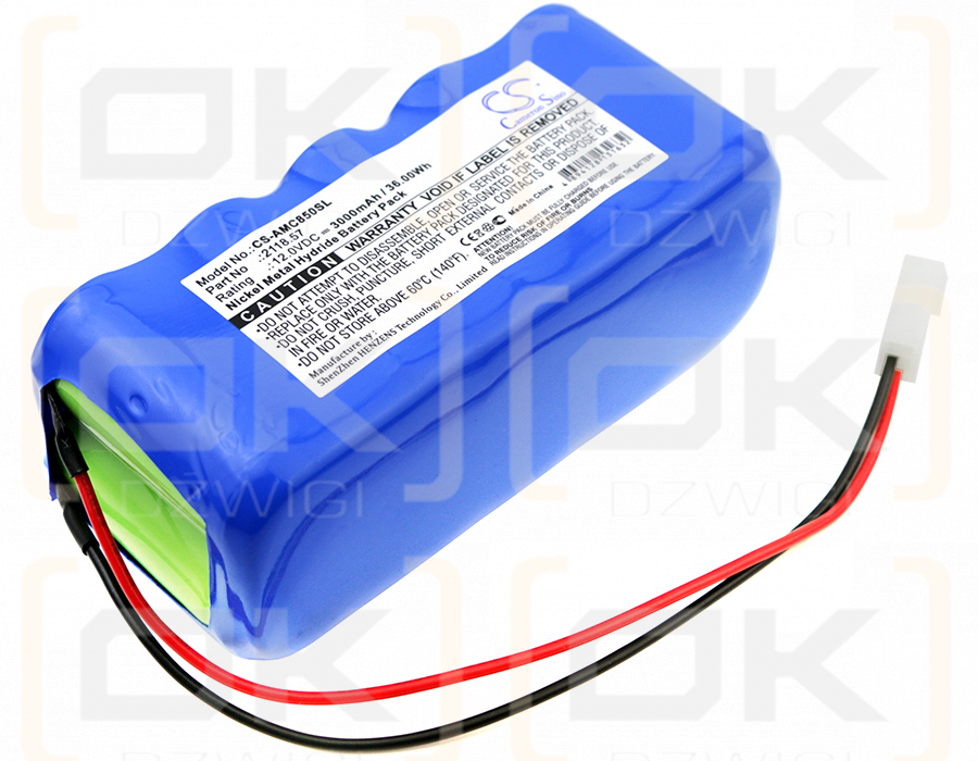 Ratiómetro de transformador digital AEMC DTR 8500 / 2118.57 3000mAh Ni-MH 12.0V (Cameron Sino)