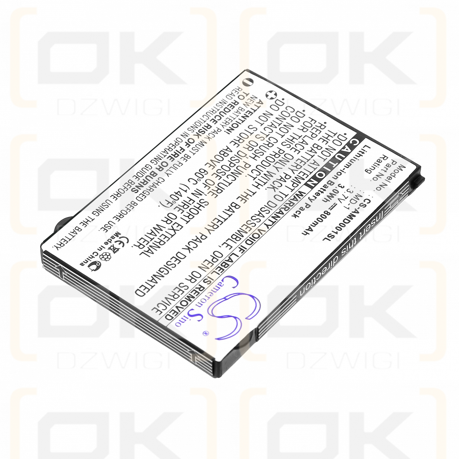 AMOI MD-1/MD-1 800 мАч Li-ion 3,7 В (Cameron Sino)