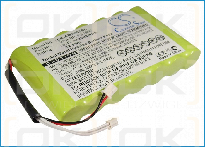 AMX touchscreens VPW-GS / VPA-BP 3900mAh Ni-MH 8.4V (Cameron Sino)