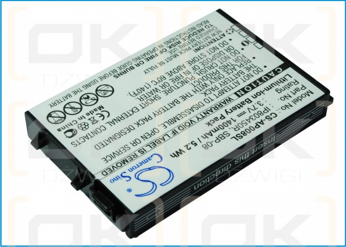 Asus SBP-08 / SBP-08 1400 mAh Li-Ion 3,7 V (Cameron Sino)