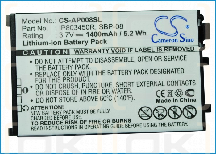 Asus SBP-08 / SBP-08 1400 mAh Li-Ion 3,7 V (Cameron Sino)