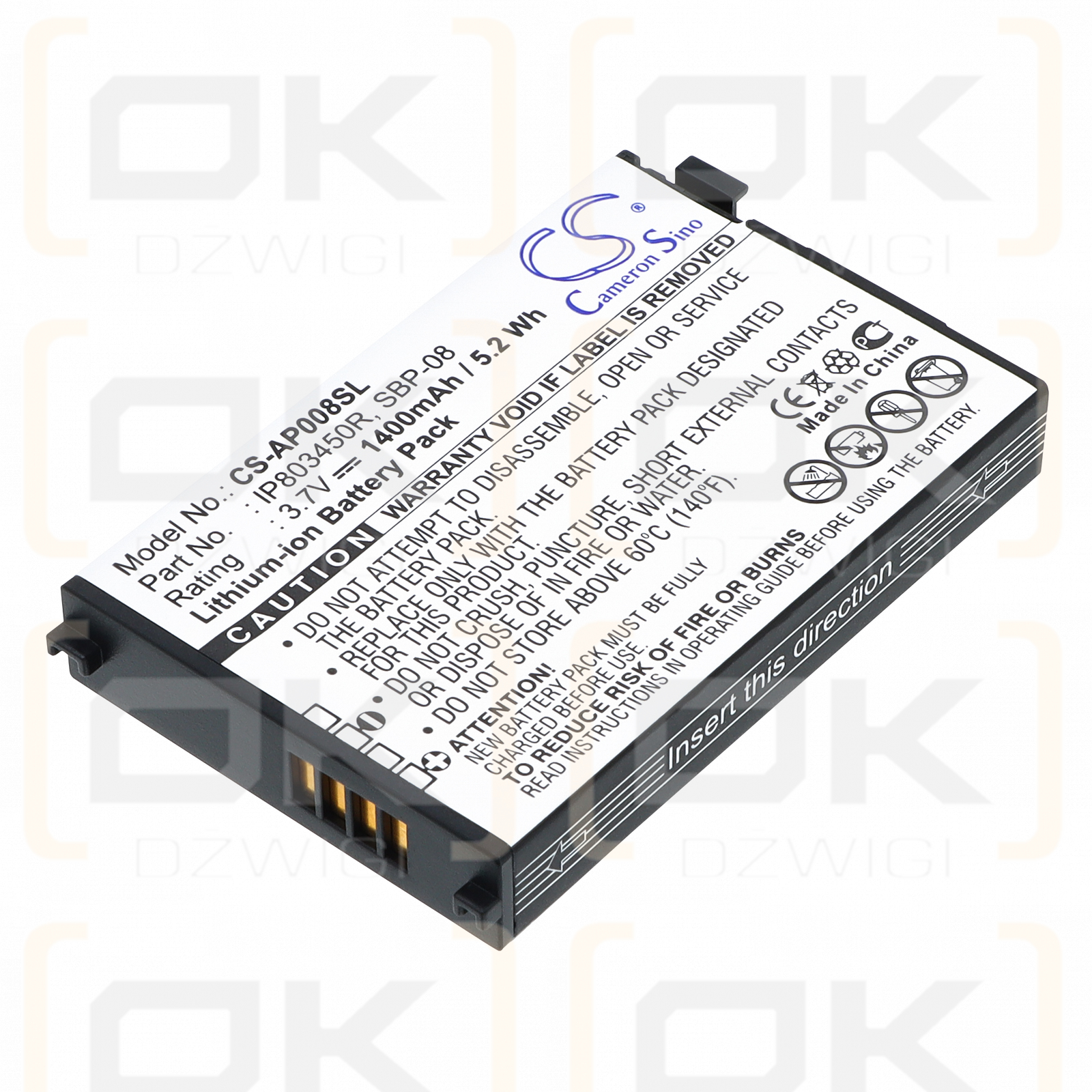 Asus SBP-08 / SBP-08 1400 mAh Li-ion 3.7 V (Cameron Sino)