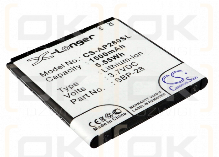 Asus T20 / SBP-28 1500mAh Li-ion 3.7V (Cameron Sino)